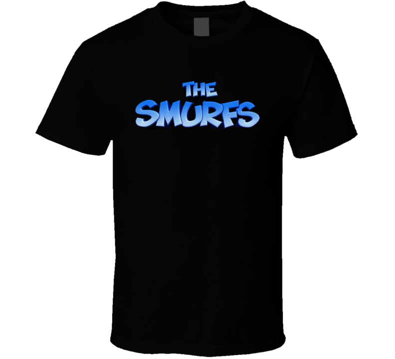 The Smurfs Classic Kids Movie Tv Show Fan T Shirt