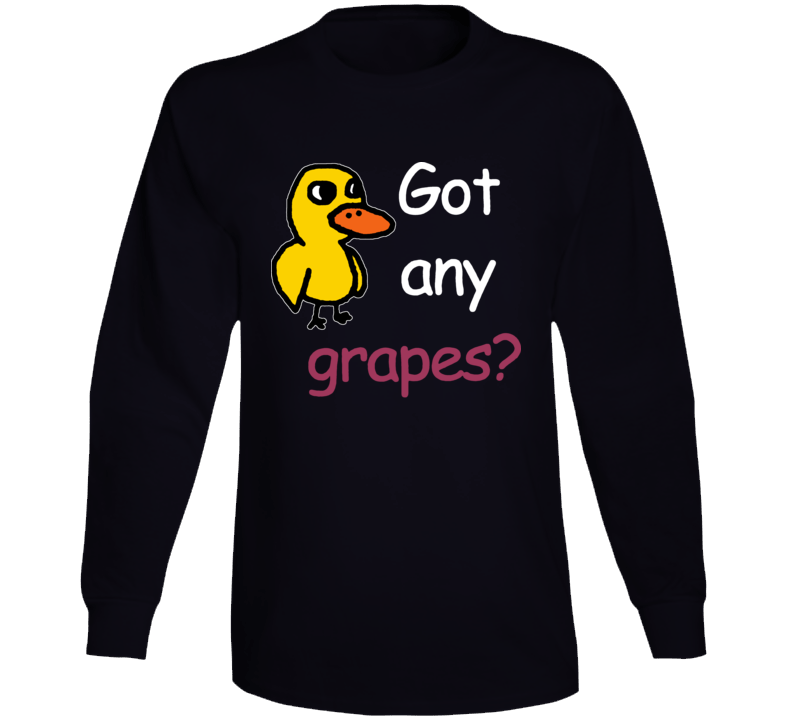 Got Any Grapes Funny Duck Song Lemonade Stand Youtube Long Sleeve