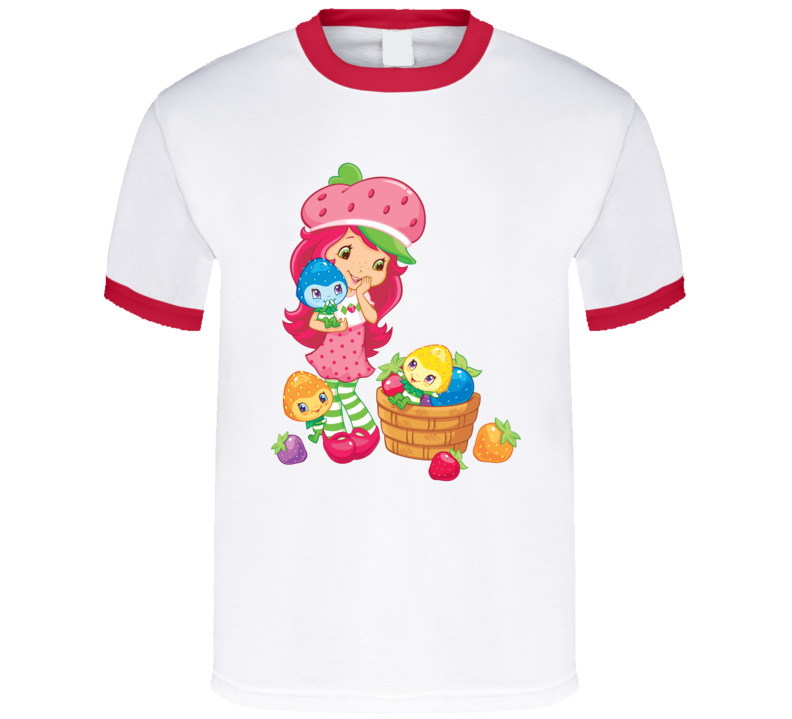 Strawberry Shortcake Retro Cartoon T Shirt