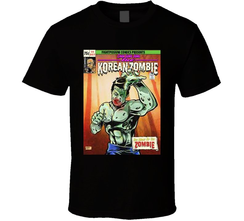 Chan Sung Jung The Korean Zombie Mma Fighter T Shirt