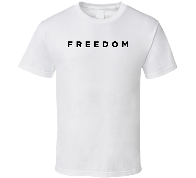 Freedom Charlie Kirk America Politics T Shirt