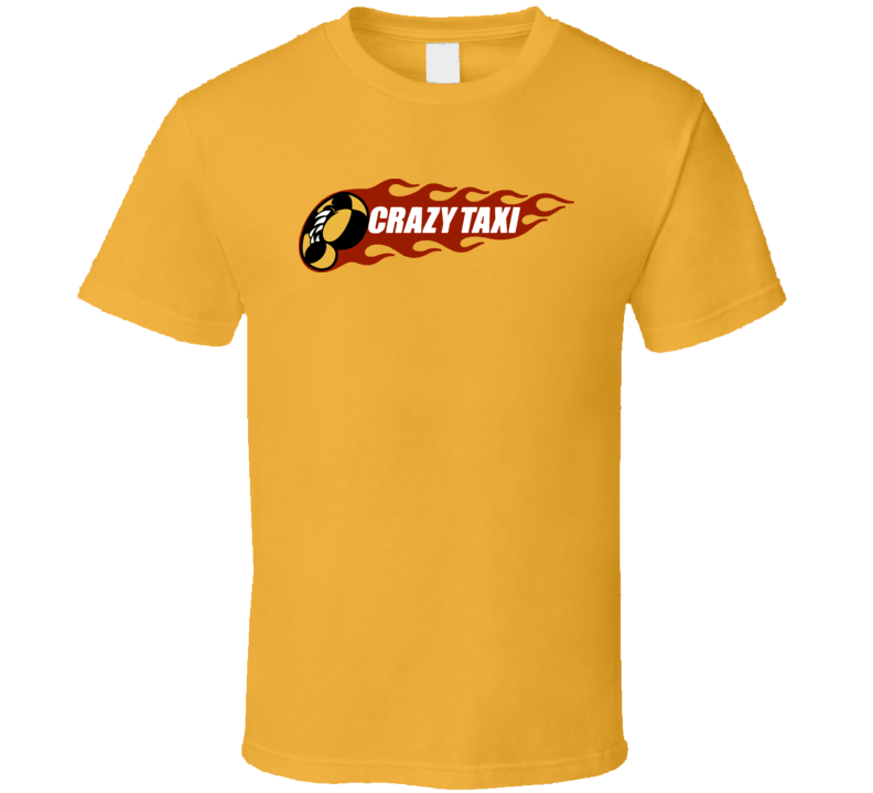 Crazy Taxi Video Game T Shirt