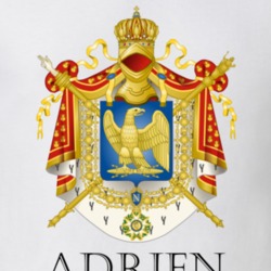 Adrien French Last Name Custom Surname France Coat Of Arms T Shirt 16792156