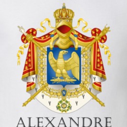 Alexandre French Last Name Custom Surname France Coat Of Arms T Shirt 16792237