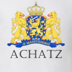 ACHATZ Dutch Last Name Surname Holland Netherlands Coat Of Arms T Shirt 22355740