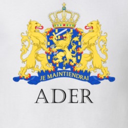 ADER Dutch Last Name Surname Holland Netherlands Coat Of Arms T Shirt 22355927