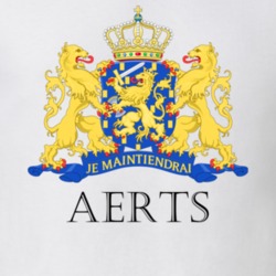 AERTS Dutch Last Name Surname Holland Netherlands Coat Of Arms T Shirt 22355966