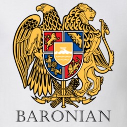 Baronian Armenian Last Name Surname Armenia Coat Of Arms T Shirt 22361330