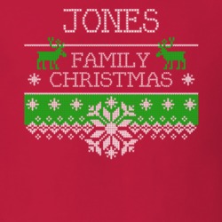 Jones Family Christmas Last Name Holidays Gift T Shirt 35144384