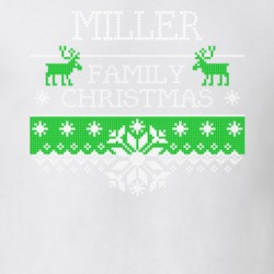 Miller Family Christmas Last Name Holidays Gift T Shirt 35144403