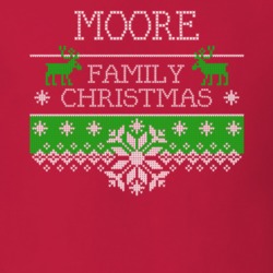 Moore Family Christmas Last Name Holidays Gift T Shirt 35144533