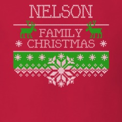 Nelson Family Christmas Last Name Holidays Gift T Shirt 35144857