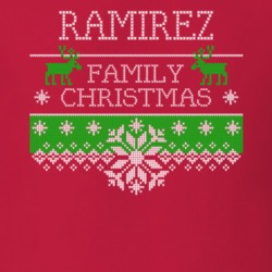 Ramirez Family Christmas Last Name Holidays Gift T Shirt 35144877