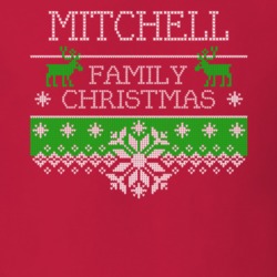 Mitchell Family Christmas Last Name Holidays Gift T Shirt 35144899