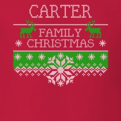 Carter Family Christmas Last Name Holidays Gift T Shirt 35144918