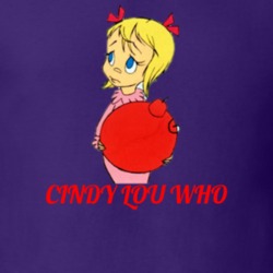 Cindy Lou Who Grinch Christmas Movie Fan T Shirt 35156824
