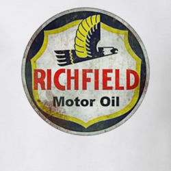 Richfield Motor Oil Retro Automotive T Shirt 35825902