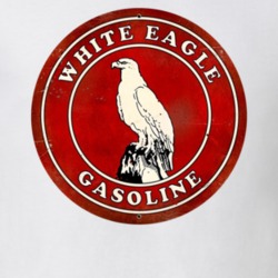White Eagle Gasoline Retro Automotive T Shirt 35825904