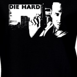 Die Hard Bruce Willis Christmas Movie Ladies T Shirt 36585218