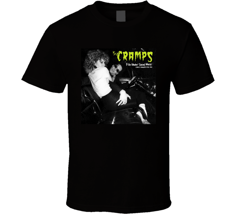 The Cramps Poison Ivy T-Shirt Psychobilly Punk Rock