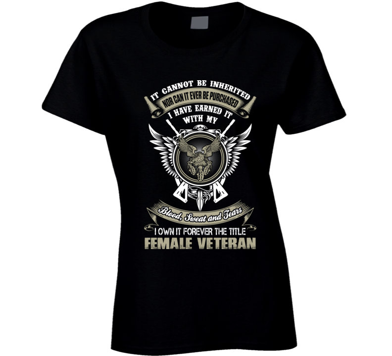 Proud Veteran Women T-shirt