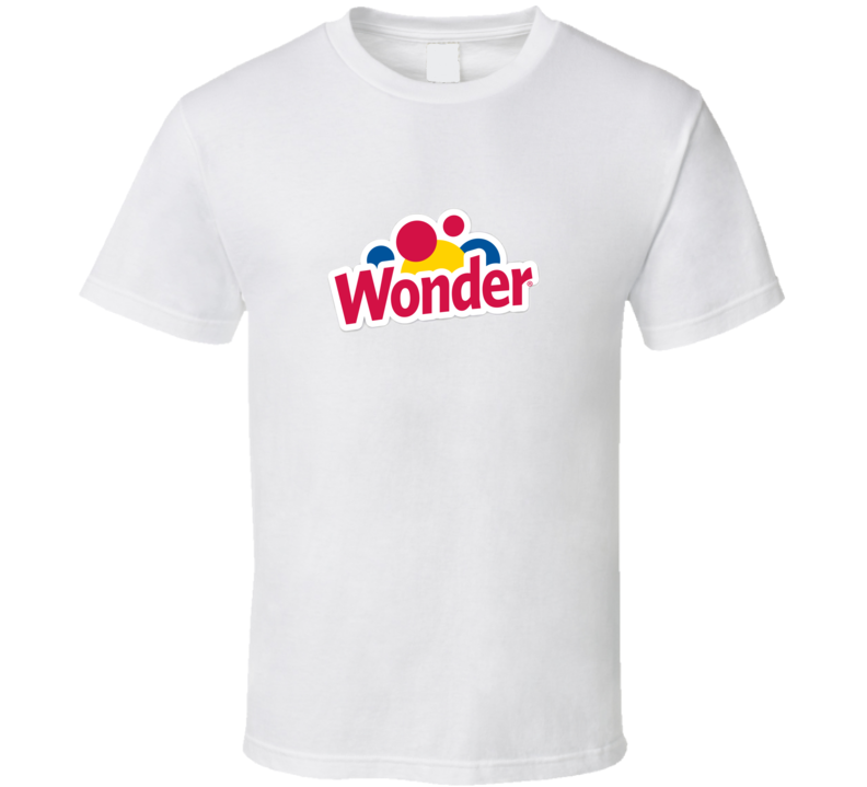 Wonder Bread Brand Food Fan T Shirt