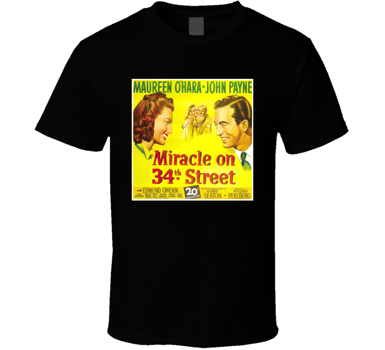 Miracle on 34th street movie t-shirt