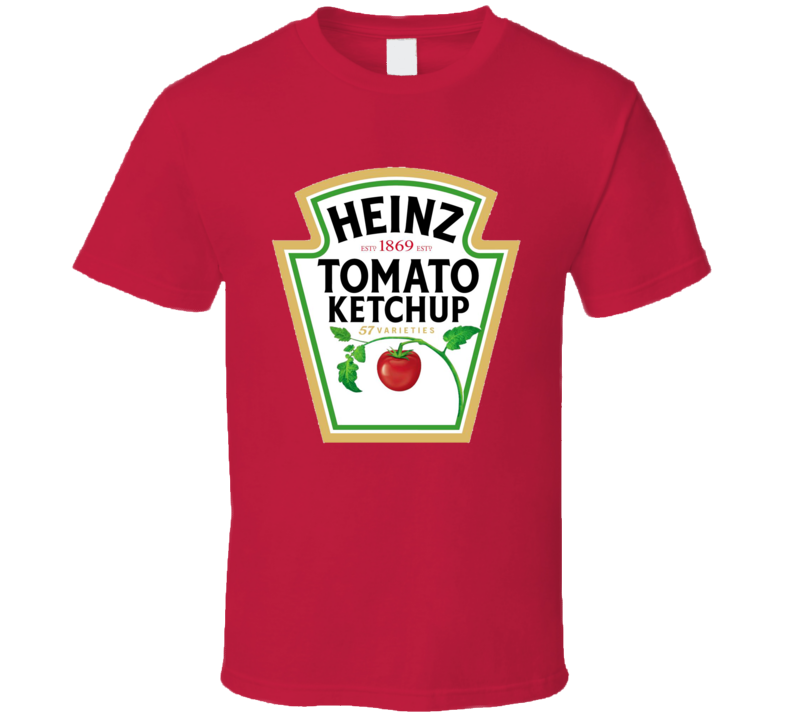Heinz Tomato Ketchup Food Fan T Shirt Heinz Tomato Ketchup Food Fan T Shirt