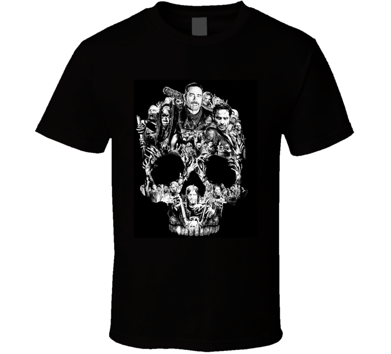 Skull Walking Dead Shirt Season 7 t-shirt