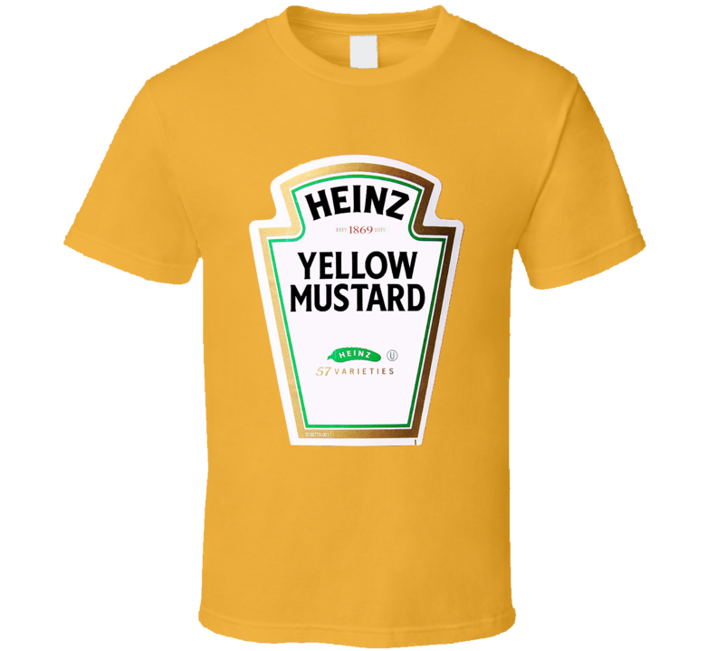 Heinz Yellow Mustard Ketchup Funny Couples Condiment Halloween T Shirt