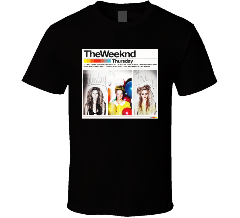 The Weeknd Thursday Xo T Shirt The Weeknd Thursday Xo T Shirt