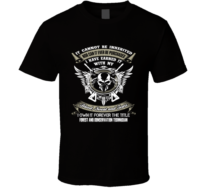 Forest and Conservation Technician t shirt ninja job title t-shirt Forest and Conservation Technician t shirt ninja job title t-shirt