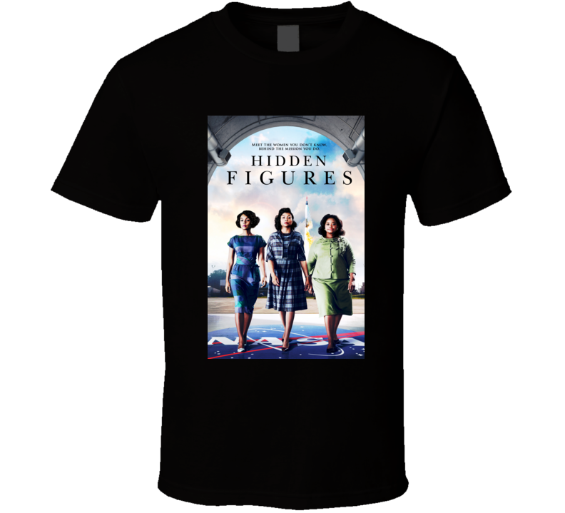 hidden figures movie 2017 t shirt