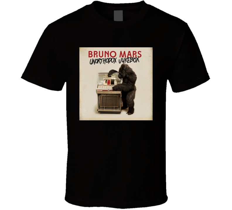 Unorthodox Jukebox Bruno Mars t shirt Unorthodox Jukebox Bruno Mars t shirt