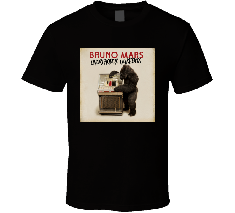 Unorthodox Jukebox Bruno Mars t shirt