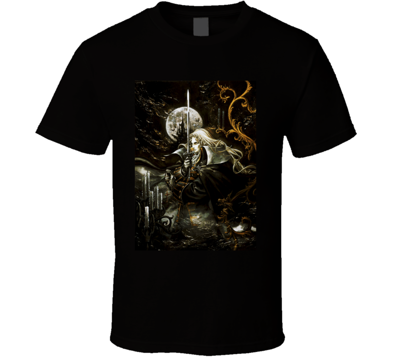 Castlevania Symphony of the Night games t shirt Castlevania Symphony of the Night games t shirt