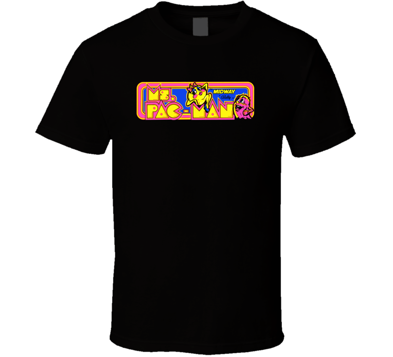 ms pacman games t shirt ms pacman games t shirt