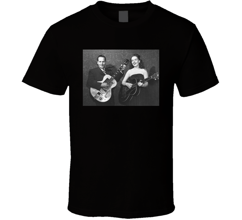 How High the Moon Les Paul Mary Ford t shirt How High the Moon Les Paul Mary Ford t shirt