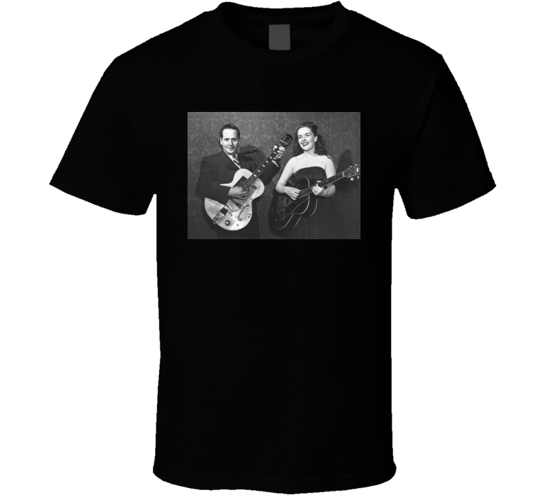 How High the Moon Les Paul Mary Ford t shirt