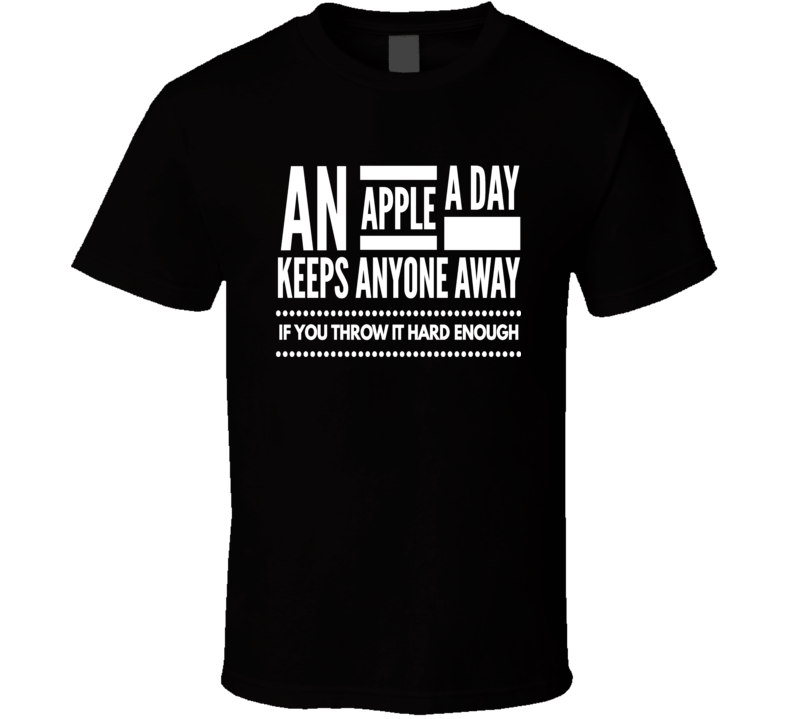 apple a day doctor funny cool boyfriend girlfriend t-shirt