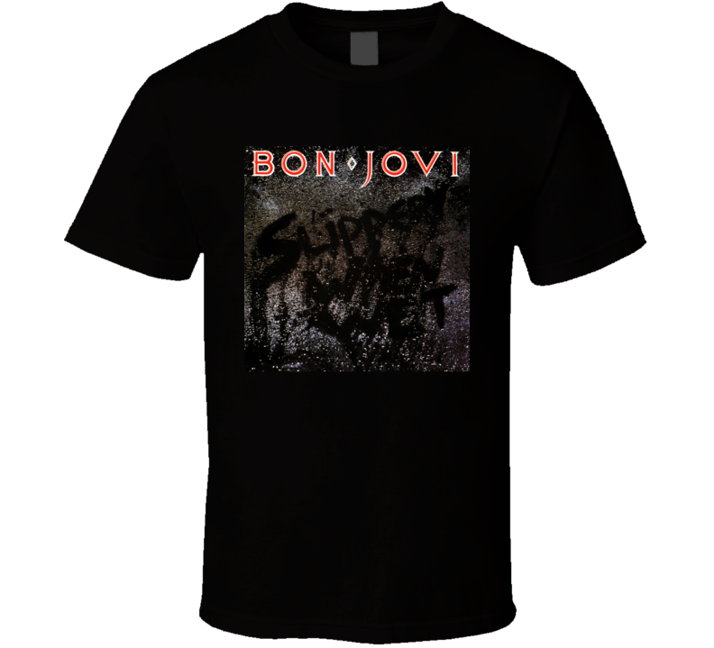 Bon Jovi Slippery When Wet Album T-shirt