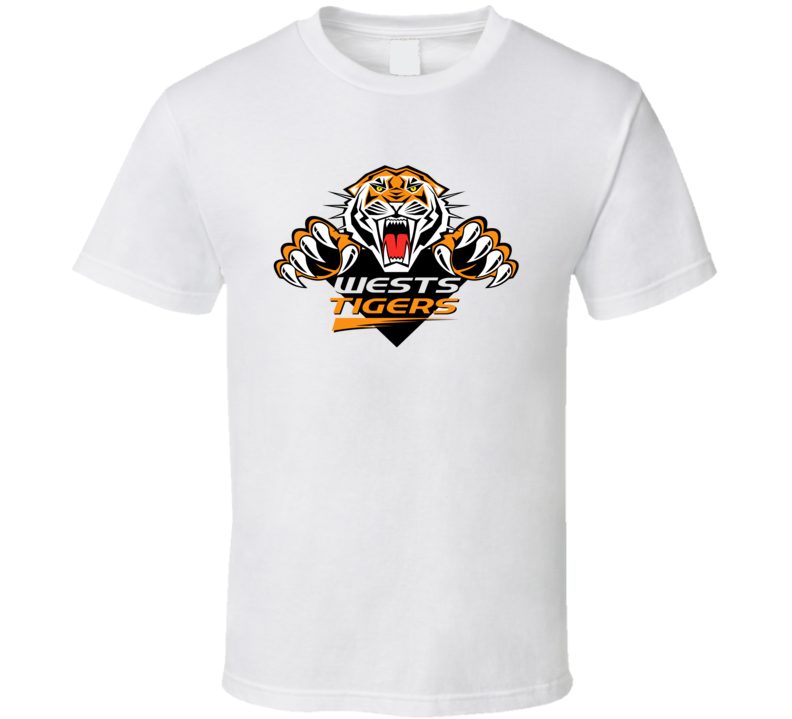 The Wests Tigers Logo T Shirt The Wests Tigers Logo T Shirt