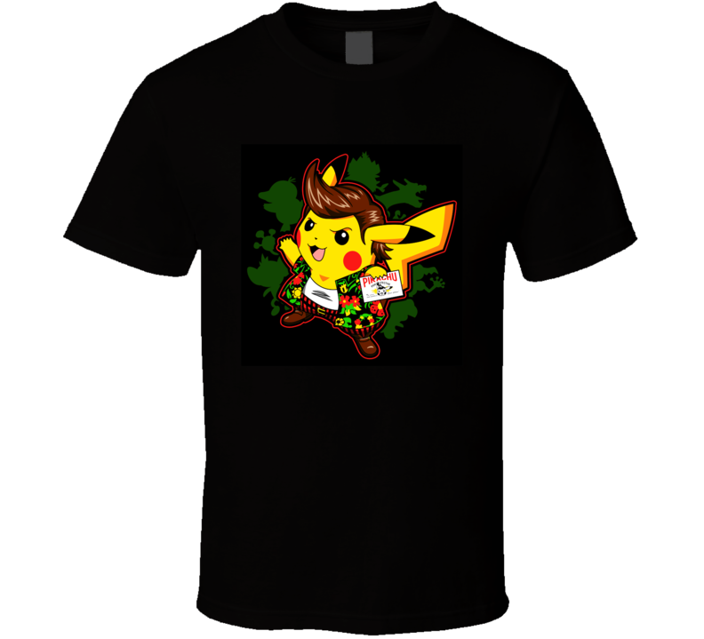 Pikachu Pokemon Ace Ventura T Shirt