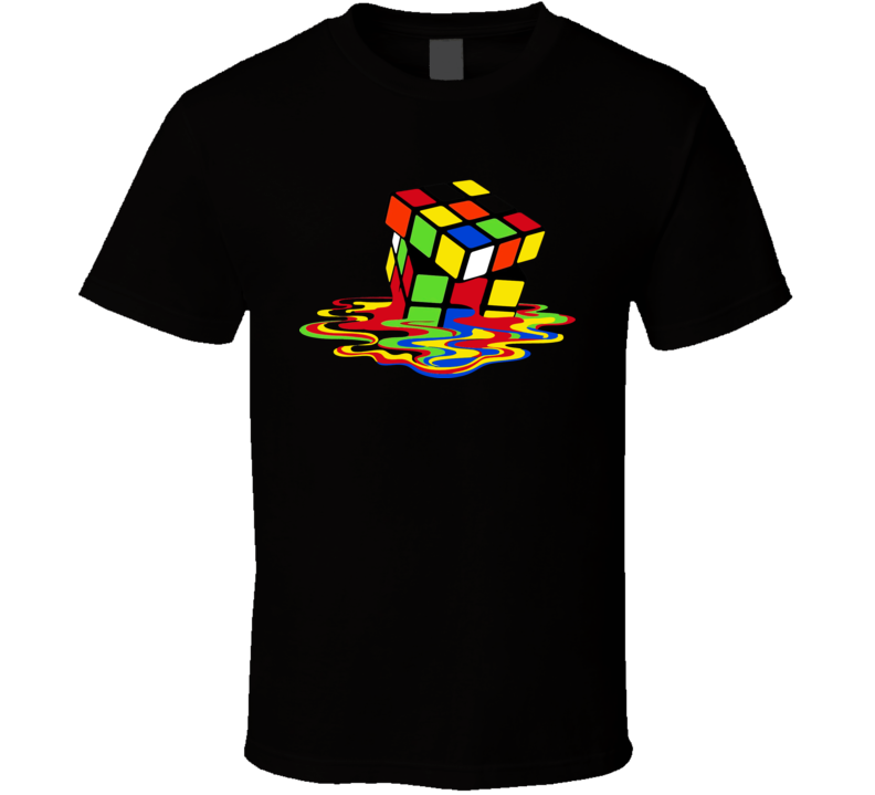 Sheldon Cooper Melting Rubik T Shirt