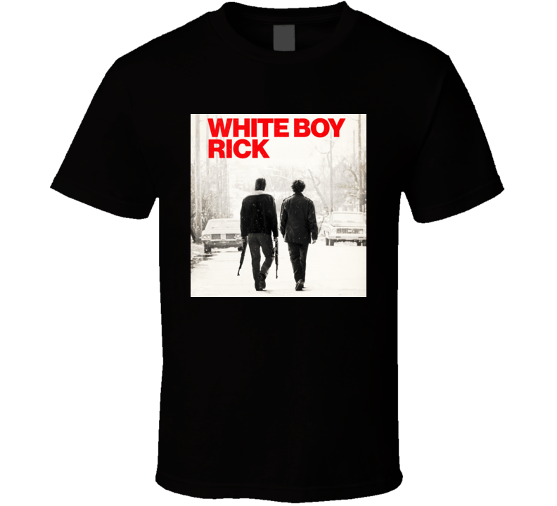 White Boy Rick Detroit Drug King Pin T Shirt