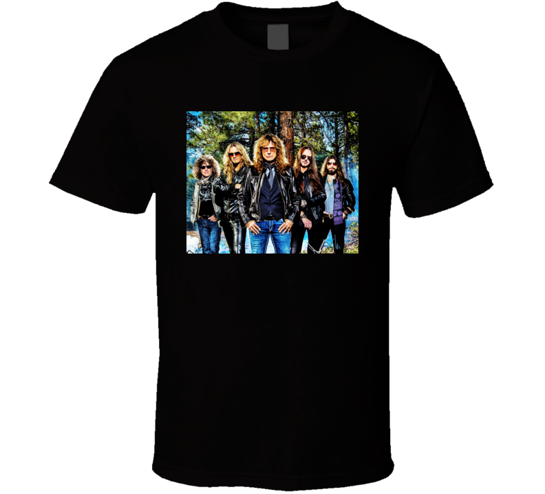 Whitesnake Rock T Shirt Whitesnake Rock T Shirt