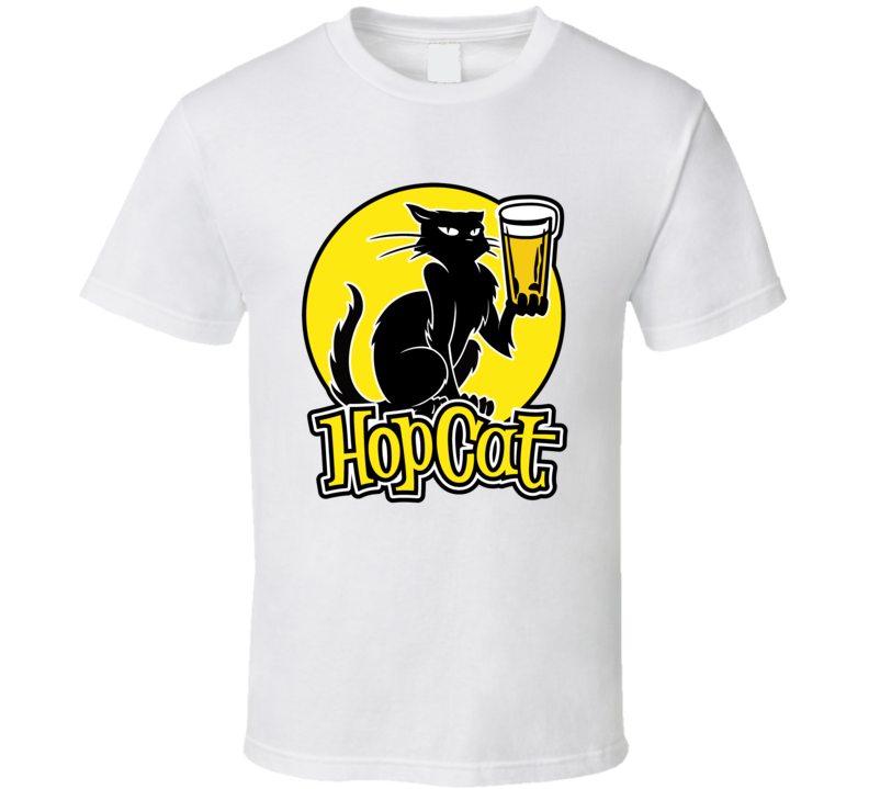 Hop Cat Brewery T Shirt Hop Cat Brewery T Shirt