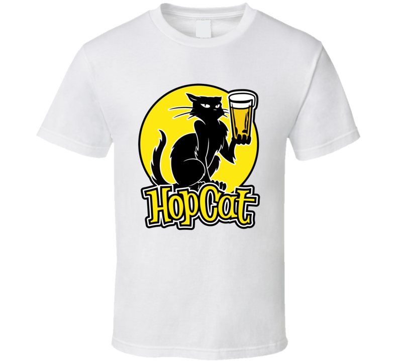 Hop Cat Brewery T Shirt