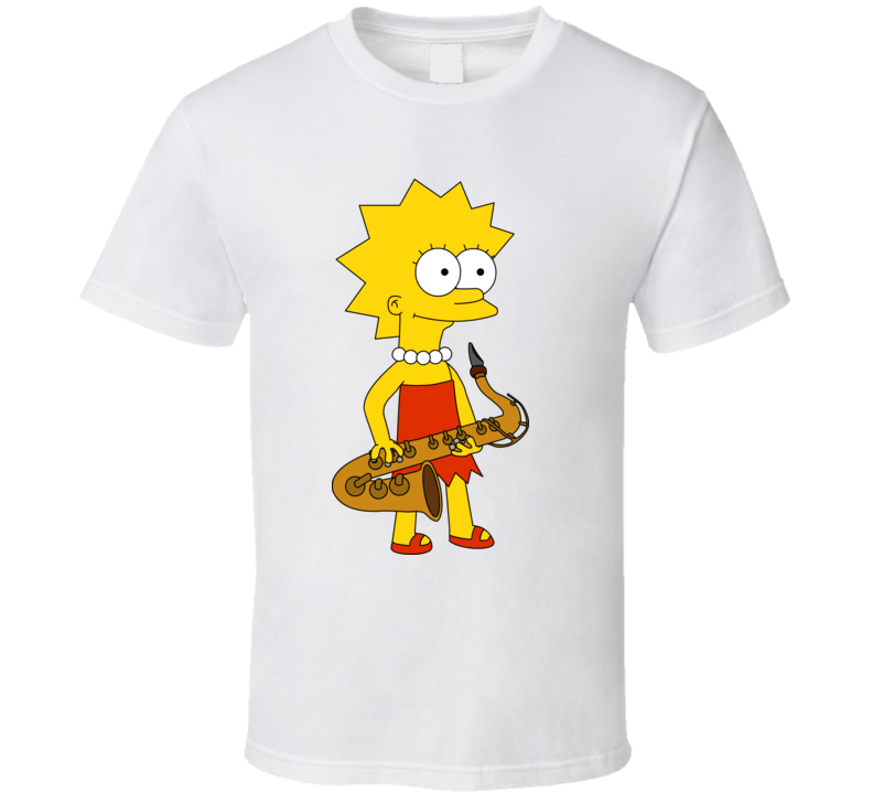 Lisa Simpson Cartoon T Shirt