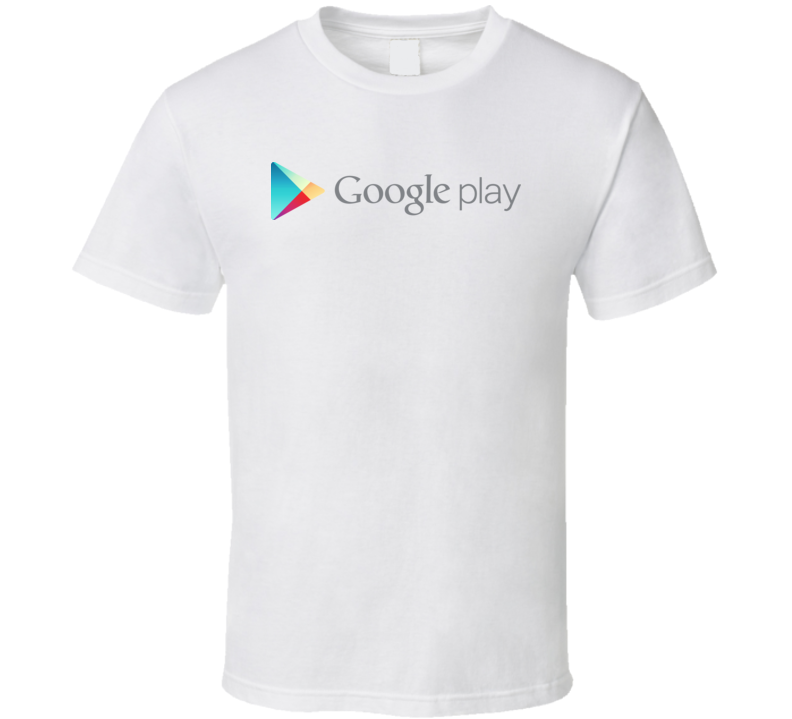 Google Play Logo T Shirt Google Play Logo T Shirt